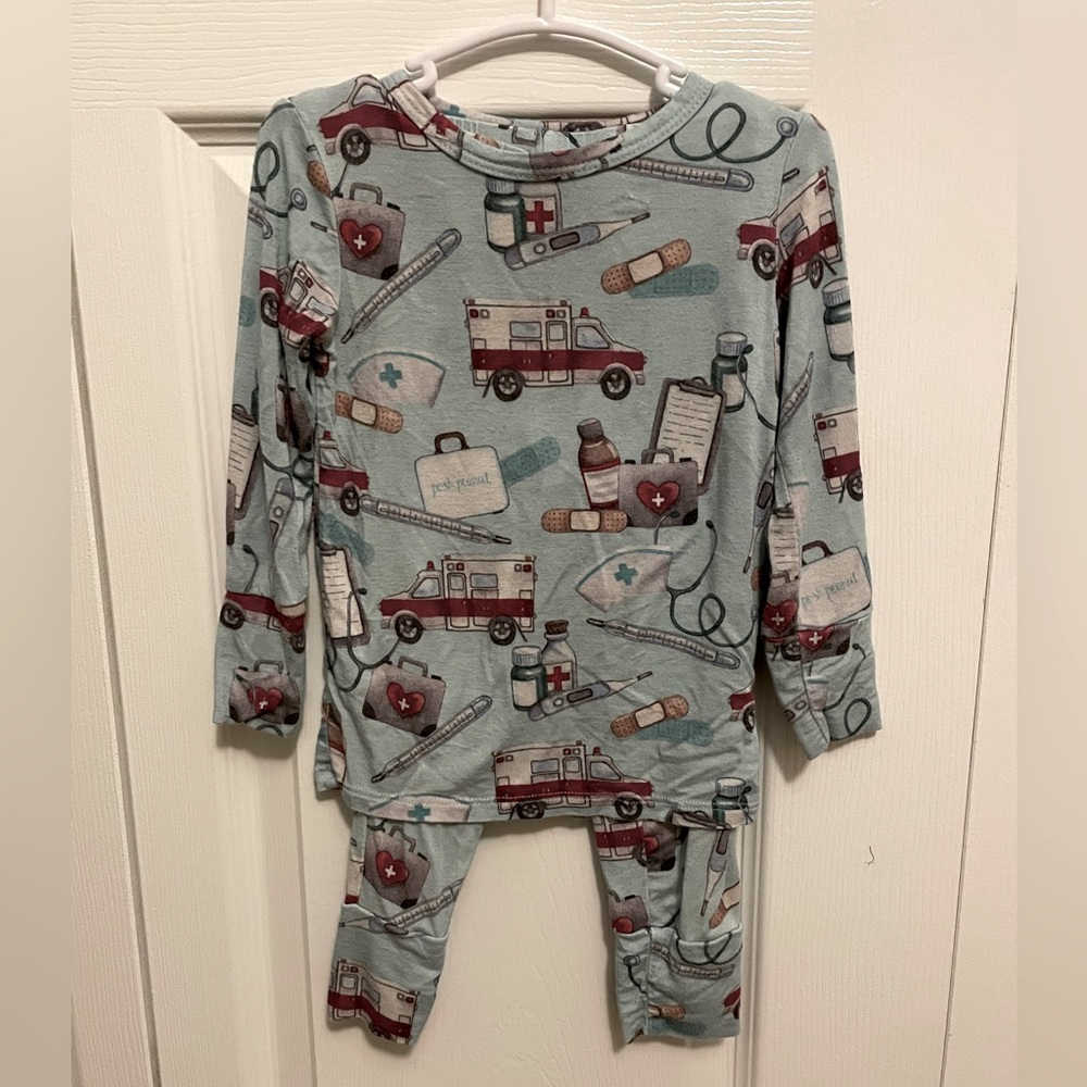 Posh Peanut *retired* Medical print Pajamas